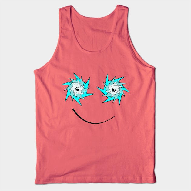 Happy Monster Tank Top by Anastasiya Malakhova